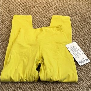 Lululemon Align 23” Bright Yellow Leggings